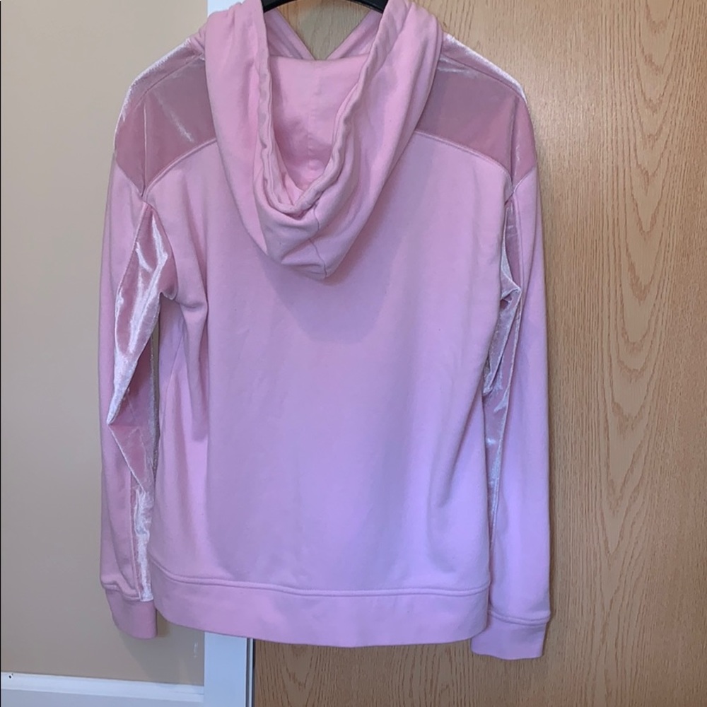 Zumiez Pink and Velvet hoodie - Picture 2 of 2